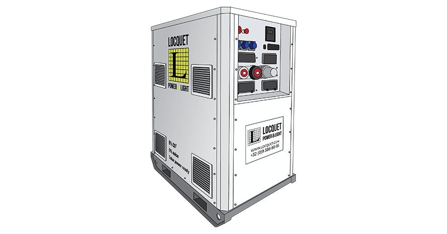 Batpack 12-24, een draagbare batterijoplossing voor mobiele toepassingen.