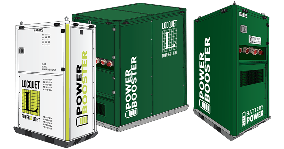 Powerbooster, een energiebeheeroplossing voor grootschalige toepassingen.