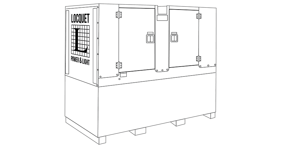 20 kVA generator, robuust en geschikt voor zware industriële toepassingen.