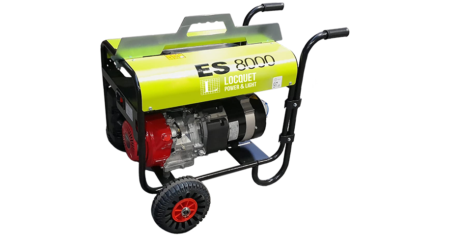 6 kVA Mono, een generator voor lichte tot middelzware stroomtoepassingen.