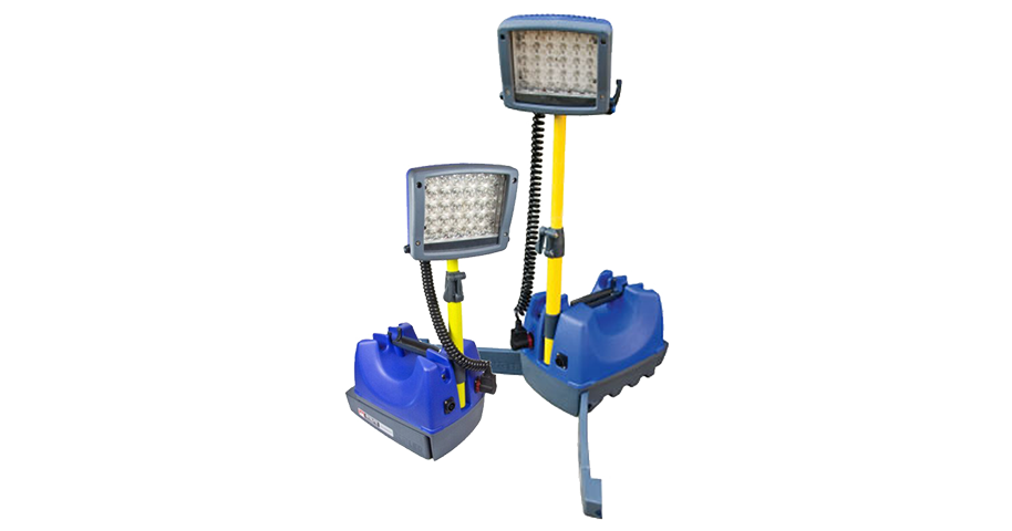 Acculamp LED, duurzame verlichting met een lange levensduur.
