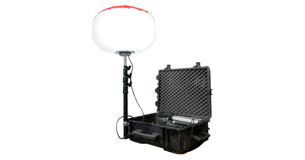 Airstar lichtballon Rescue, krachtige en draagbare verlichting voor reddingsoperaties.