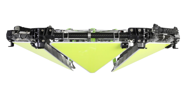 Powermoon Hexaspace armatuur, energiezuinige verlichting voor werkruimtes.