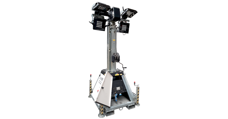 CTF10, een robuuste verlichtingseenheid voor professioneel gebruik.